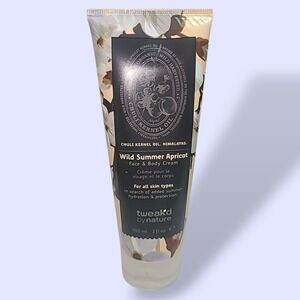 Tweak'd By Nature Wild Summer Apricot Face & Body Cream  3 fl. oz. Sealed